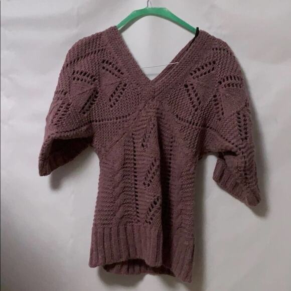 BERRETTI BEAUTIFUL PINK KNITTED SWEATER SIZE L - Picture 5 of 6